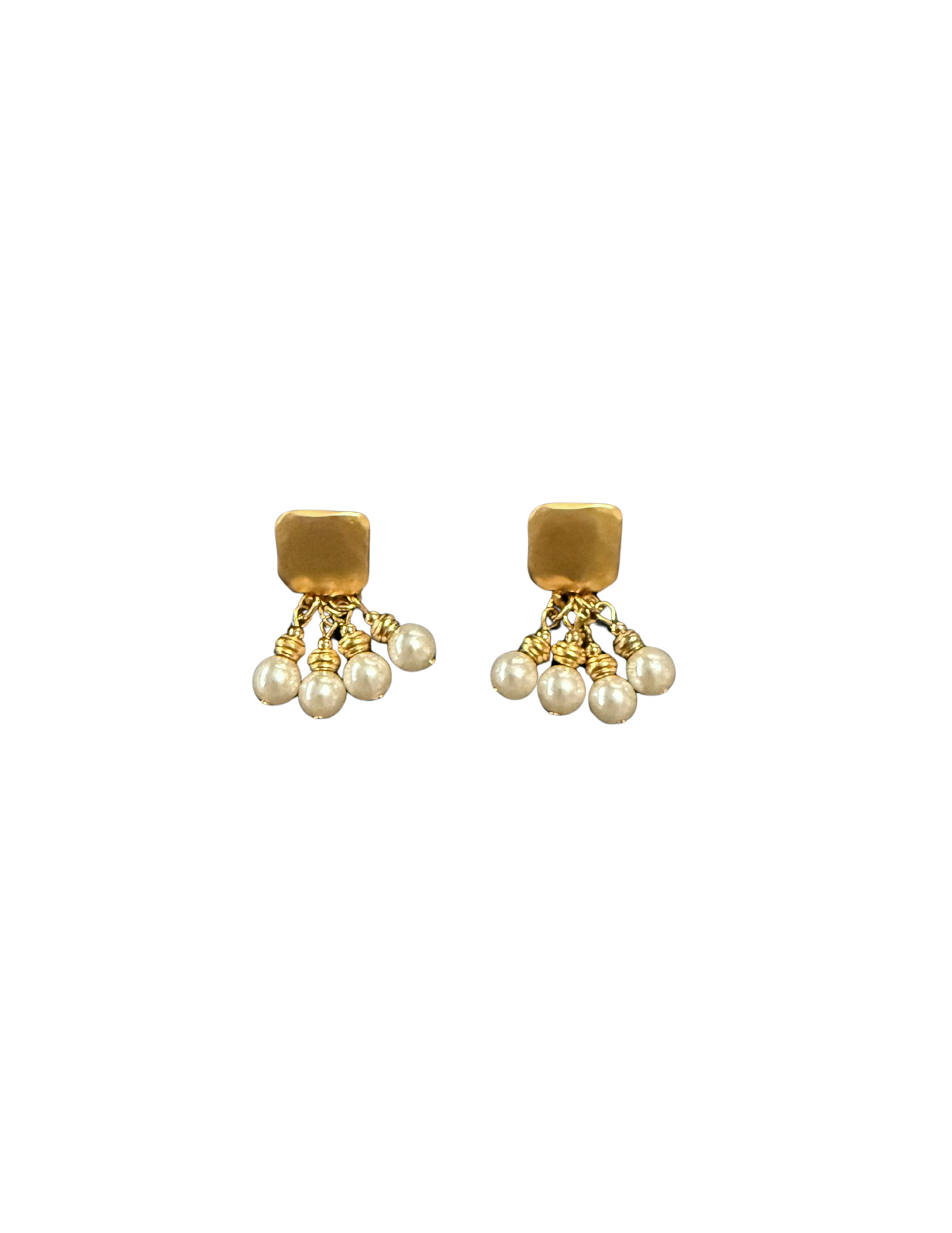 ORO - PERLA DANGLING EARRING