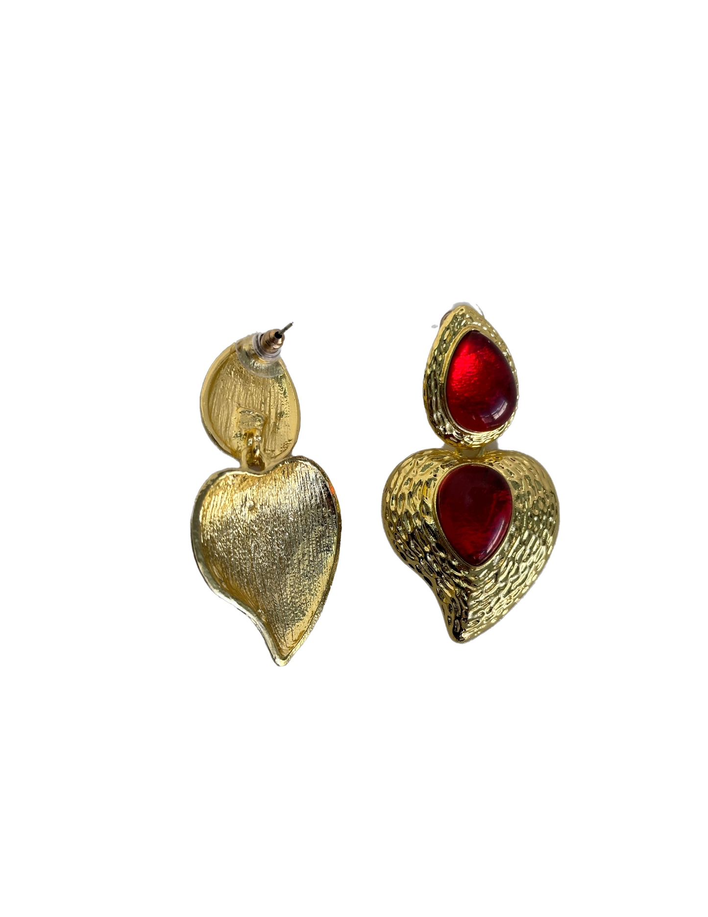 ORO - RUBY EARRINGS