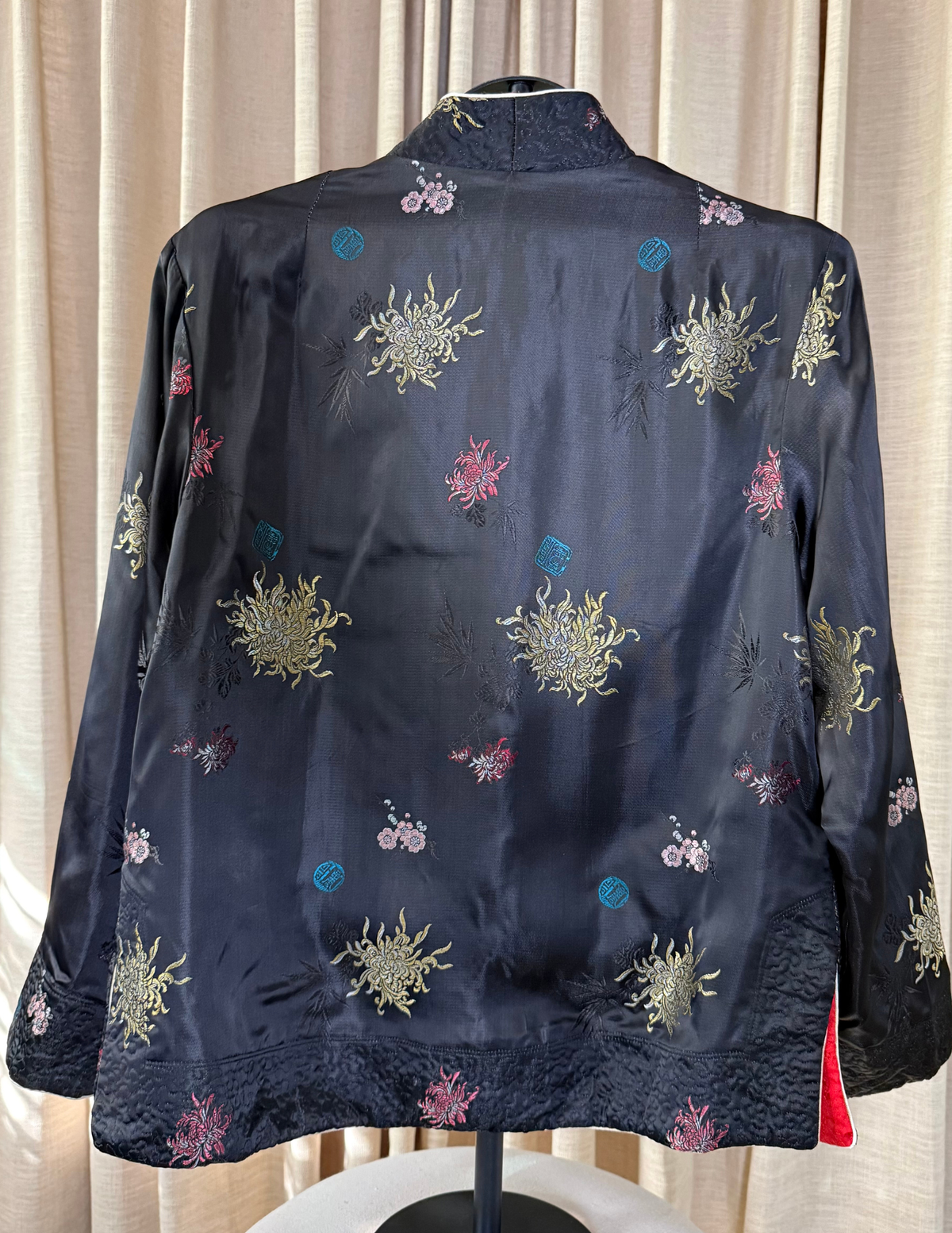 TANG FUR BROCADE JACKET