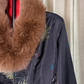 TANG FUR BROCADE JACKET