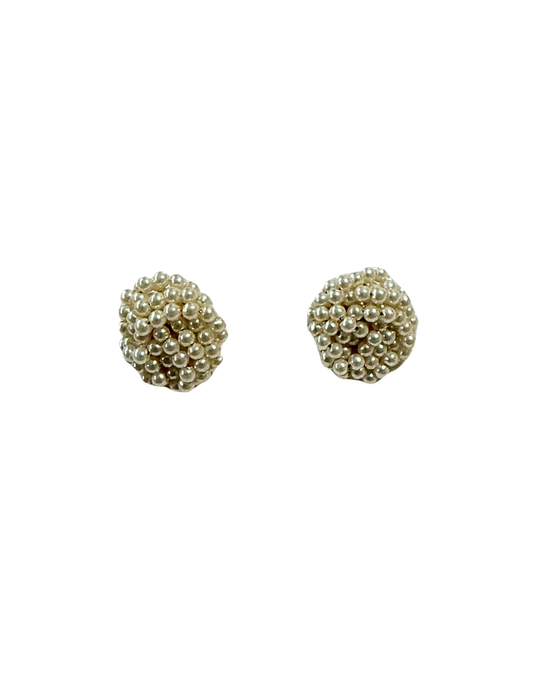 ORO - PERLA CLUSTER EARRING