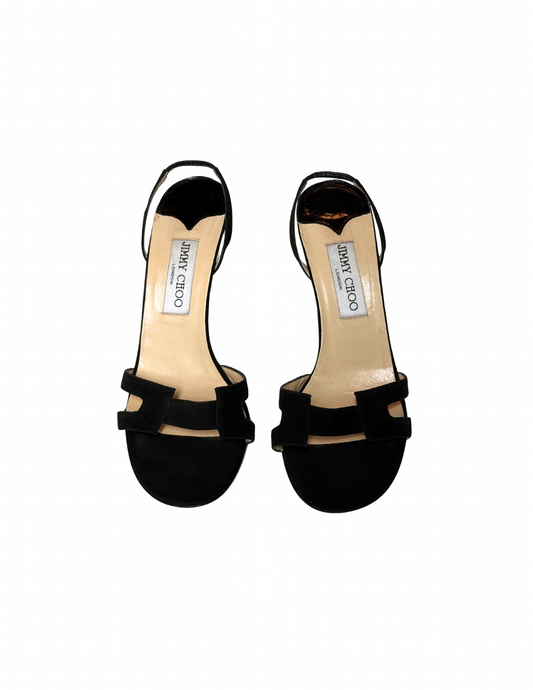 VINTAGE JIMMY CHOO HEELS BLACK