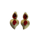ORO - RUBY EARRINGS