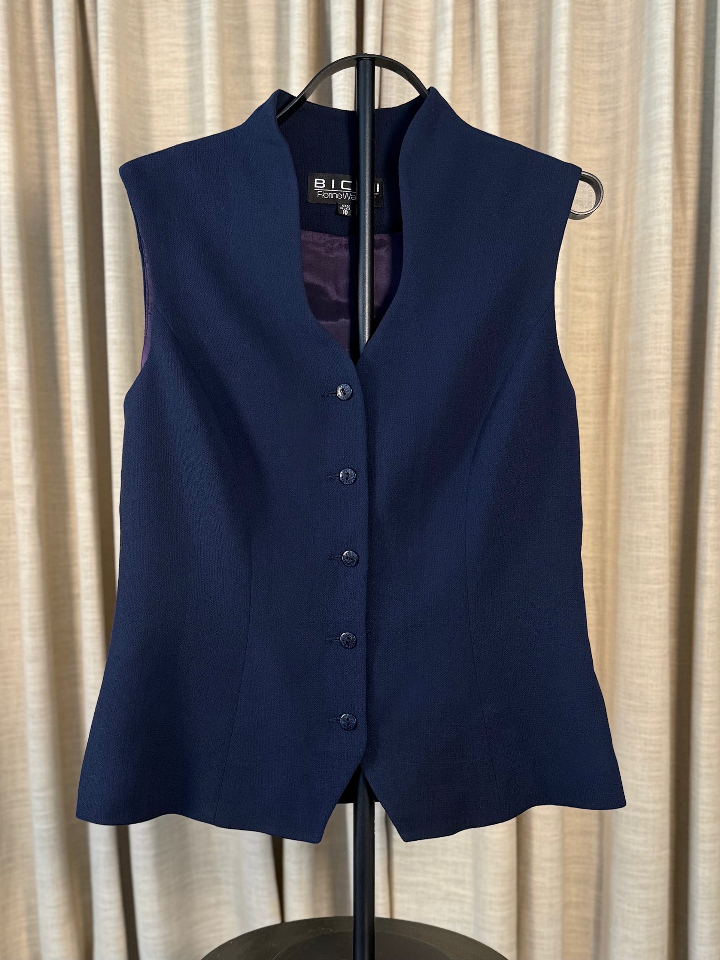 Navy Vest