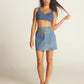 DENIM BRALETTE - DENIM BLUE